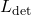 L_{\text{det}}