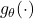 g_\theta(\cdot)