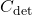 C_{\text{det}}
