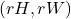 (r H, r W)